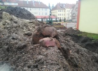 Bartoszyce. Rozkopali cmentarz – czaszki i kości na powierzchni… (GALERIA)