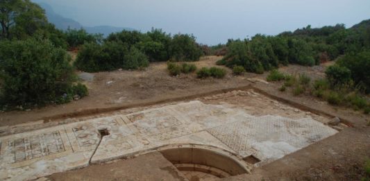 Gigantyczna rzymska mozaika z początków naszej ery