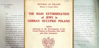 80 lat temu polski rząd zaalarmował świat w sprawie masowej eksterminacji żydów w okupowanej przez Niemców Polsce