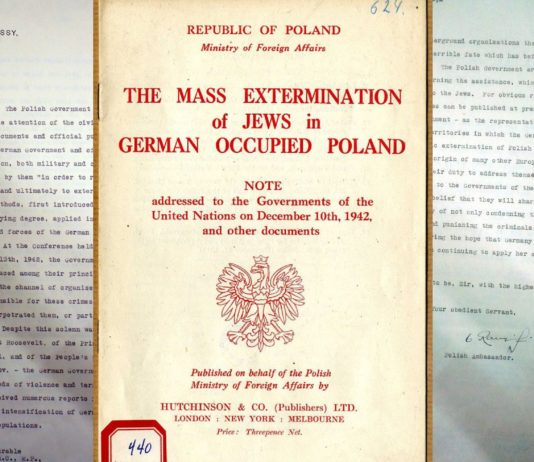 80 lat temu polski rząd zaalarmował świat w sprawie masowej eksterminacji żydów w okupowanej przez Niemców Polsce
