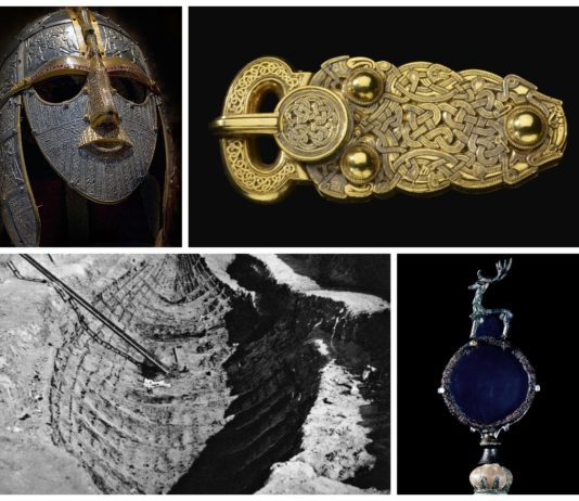 Pochówek anglosaksońskiego króla i jego niesamowity skarb! (GALERIA + FILM)