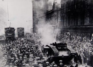 Kiedy i gdzie użyto pierwsze czołgi przeciwko cywilom?
