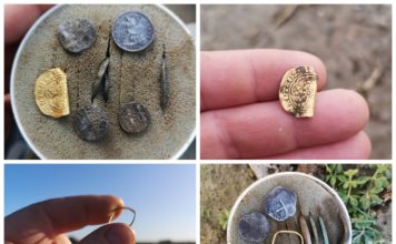 Polski poszukiwacz w UK znajduje niezwykłe złote i srebrne artefakty (GALERIA)