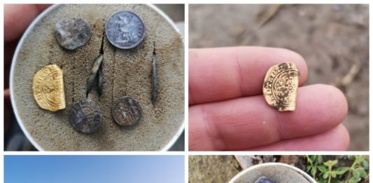 Polski poszukiwacz w UK znajduje niezwykłe złote i srebrne artefakty (GALERIA)