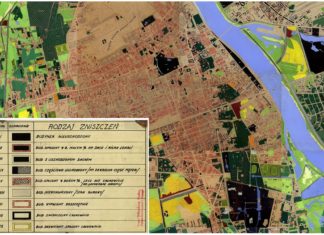Pełen plan zinwentaryzowanych (1945-1946) zniszczeń Warszawy dostępny od dziś w internecie!