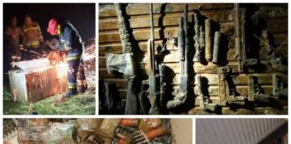 Policjanci namierzyli i przejęli skrytki z nielegalną bronią, amunicją i TNT (GALERIA + FILM)