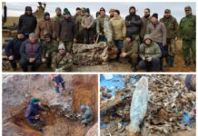 Polacy i Czesi wspólnie wydobyli wrak samolotu Messerschmitt Bf-109 K-4 (GALERIA)