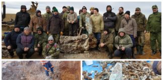 Polacy i Czesi wspólnie wydobyli wrak samolotu Messerschmitt Bf-109 K-4 (GALERIA)