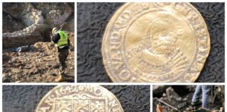Złota moneta i inne ciekawe odkrycia pod nasypem przy ul.Blich w Krakowie (GALERIA)