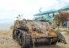 Czołg M5A1 Stuart z IIWŚ wydobyty z rzeki w Medellin (GALERIA)