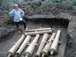 8 armat i ślady po wielkim podboju Ameryki