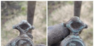 Kiścień – średniowieczna broń znaleziona przez poszukiwacza za wschodnią granicą! (GALERIA)