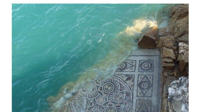 Mozaika która walczy z czasem i naturą pokonując kolejnych wielkich wodzów…