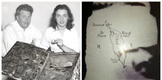 Prawdziwa mapa i skarb piratów odkryty wykrywaczem