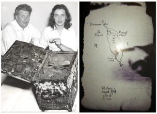 Prawdziwa mapa i skarb piratów odkryty wykrywaczem