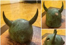 Niezwykły hełm znaleziono na jednym z placów budowy w Belgii!