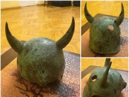 Niezwykły hełm znaleziono na jednym z placów budowy w Belgii!