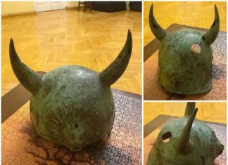 Niezwykły hełm znaleziono na jednym z placów budowy w Belgii!