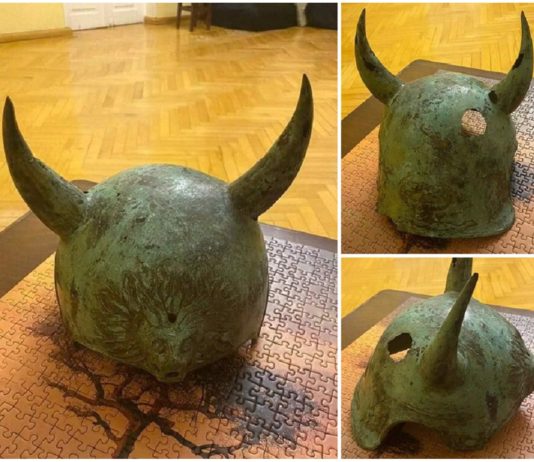 Niezwykły hełm znaleziono na jednym z placów budowy w Belgii!