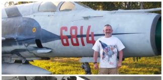 Niezwykłe spotkanie po 30 latach – pilot myśliwca odnalazł swój samolot!