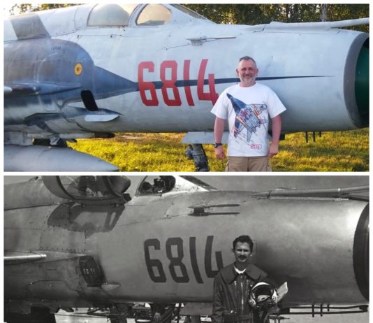 Niezwykłe spotkanie po 30 latach – pilot myśliwca odnalazł swój samolot!