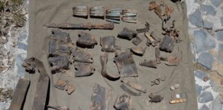 Szczątki żołnierza Wojska Polskiego znalezione w Twierdzy Brzeskiej