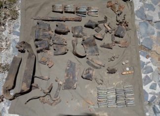 Szczątki żołnierza Wojska Polskiego znalezione w Twierdzy Brzeskiej