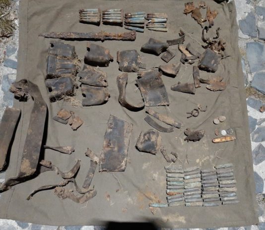 Szczątki żołnierza Wojska Polskiego znalezione w Twierdzy Brzeskiej