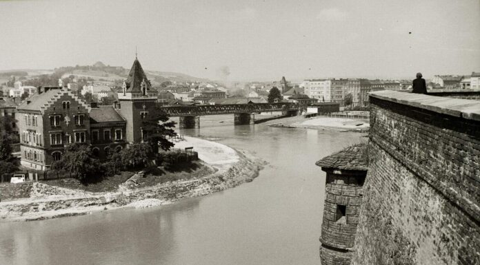 Dziś byłby to najdroższy dom w Krakowie – willa Rożnowskich! Willa Rożnowskich - panorama z Wawelu, 1934 rok fot. zbiory NAC