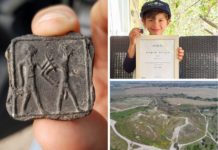 Sześcioletnie dziecko znalazło kananejski medal sprzed 3,5 tys lat!