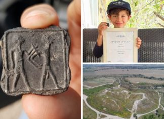 Sześcioletnie dziecko znalazło kananejski medal sprzed 3,5 tys lat!