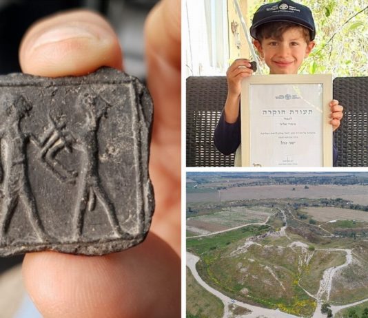 Sześcioletnie dziecko znalazło kananejski medal sprzed 3,5 tys lat!