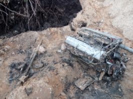 Niezwykle dobrze zachowane elementy samolotu z IIWŚ odkryli drogowcy pod Suwałkami