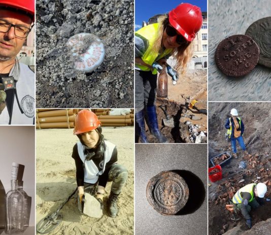 Setki zabytków odkryte na Łazarskim rynku w centrum Poznania (GALERIA)