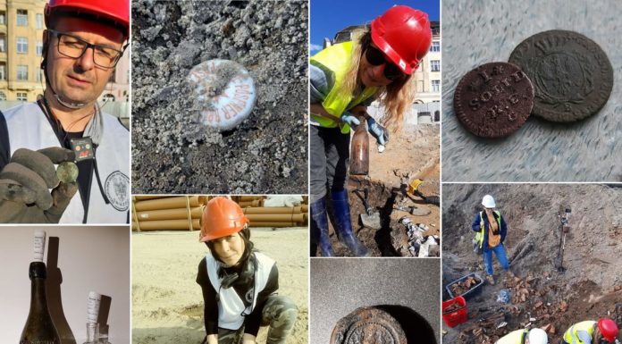 Setki zabytków odkryte na Łazarskim rynku w centrum Poznania (GALERIA)