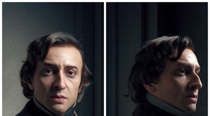 Jak wyglądał Fryderyk Chopin? Bardzo realistyczny portret polskiego pianisty i kompozytora