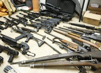 Broń maszynowa, pistolety, amunicja – prawdziwy arsenał odkryty pod Lublinem