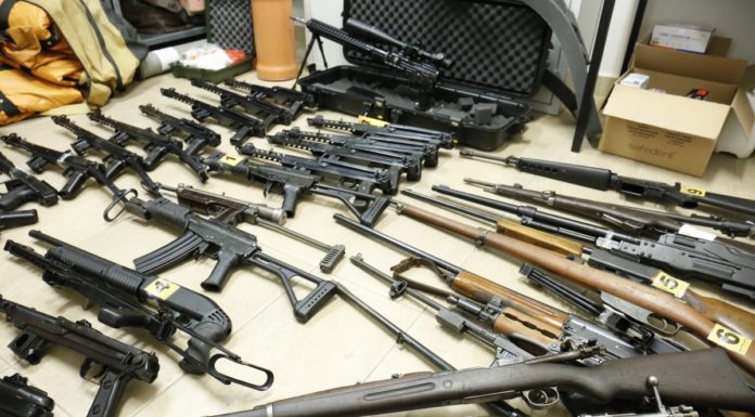 Broń maszynowa, pistolety, amunicja – prawdziwy arsenał odkryty pod Lublinem