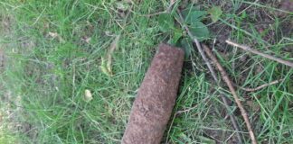 Niewybuch znaleziony przy placu zabaw w parku Żeromskiego w Warszawie!