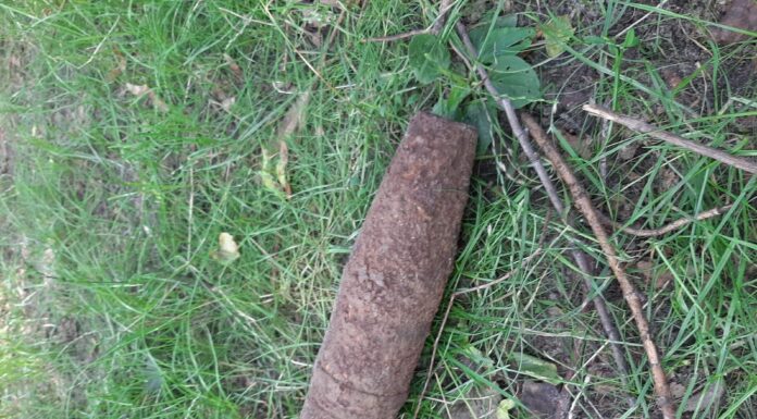 Niewybuch znaleziony przy placu zabaw w parku Żeromskiego w Warszawie!