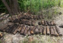 76 pocisków artyleryjskich z II wojny światowej odnaleziono w Jaśle