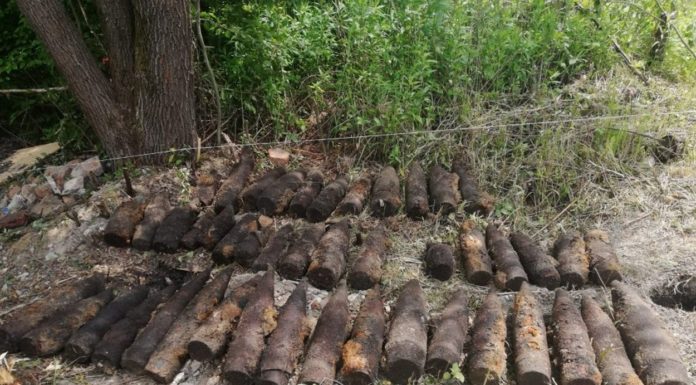 76 pocisków artyleryjskich z II wojny światowej odnaleziono w Jaśle