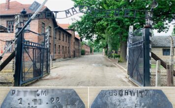 Policja zabezpieczyła nieśmiertelnik więźnia z Auschwitz obóz Auschwitz Birkenau nieśmiertelnik identyfikator