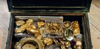 Legendarny skarb milionera został odkryty – ponad 2 mln dolarów w złocie i klejnotach!