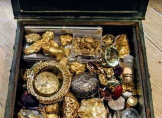 Legendarny skarb milionera został odkryty – ponad 2 mln dolarów w złocie i klejnotach!