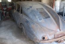 Futurystyczny 'barn find’ – Czechosłowacka Tatra T87! (GALERIA) Tatra T87