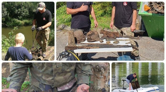 Oczyszczali rzekę zbierając fundusze na dom dziecka (GALERIA + FILM)