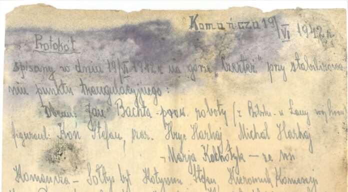 List w butelce sprzed 78 lat odkryty w Bieszczadach list w butelce Komańcza Bieszczady