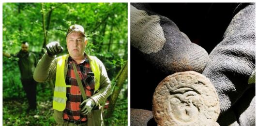 Sensacyjne znalezisko z zamku Moiselin – średniowieczna pieczęć średniowieczna pieczęć zamek Myślino