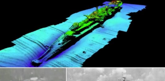 Norwegia. Odkryto niemiecki krążownik ze swastyką na dziobie (GALERIA + FILM) Wrak niemieckiego lekkiego krążownika Karlsruhe